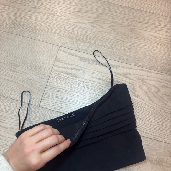Zara Strapless Crop Top S - Picture 5 of 10